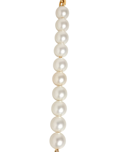 Dolce & Gabbana Black Leather Gold Chain Bag Accessory Shoulder Strap