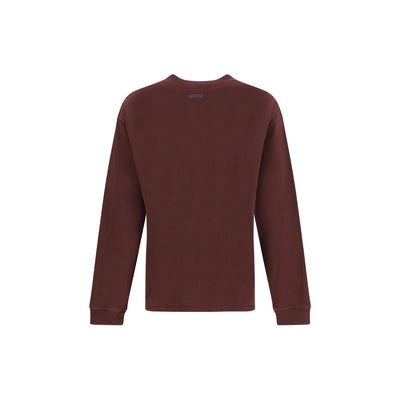 Dolce & Gabbana Bordeaux Cotton Sweatshirt