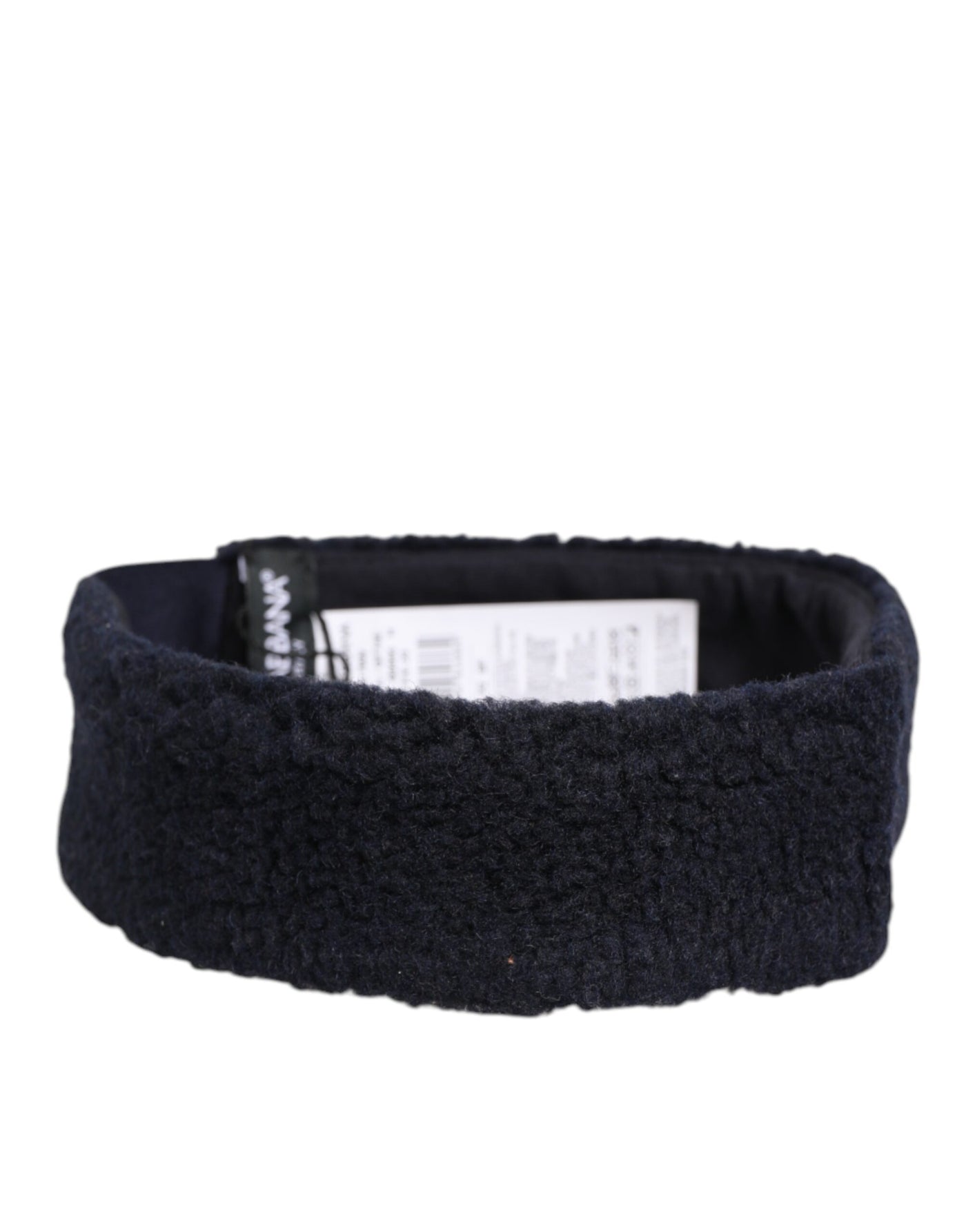 Dolce & Gabbana Black Cotton Headband Fisherman Cap One Size Men Hat