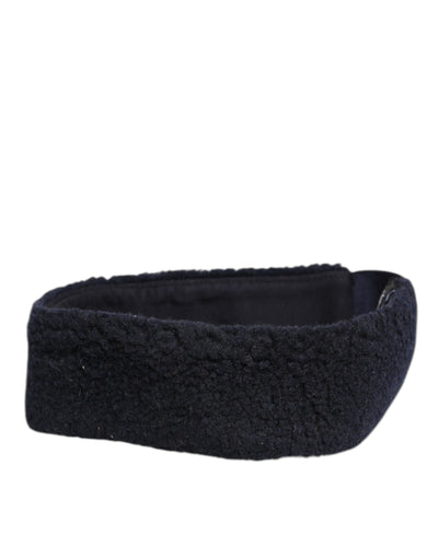 Dolce & Gabbana Black Cotton Headband Fisherman Cap One Size Men Hat