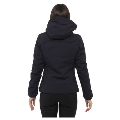 Yes Zee Blue Nylon Jackets & Coat