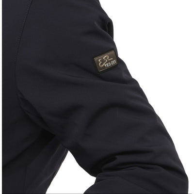 Yes Zee Blue Nylon Jackets & Coat