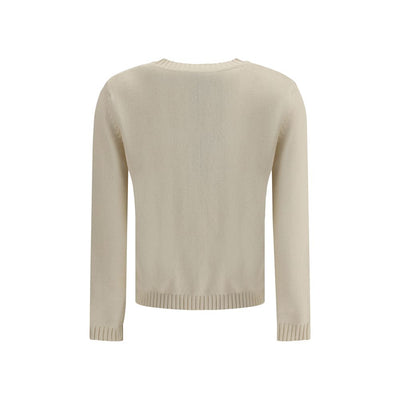 Max Mara Cream Cotton Sweatshirt