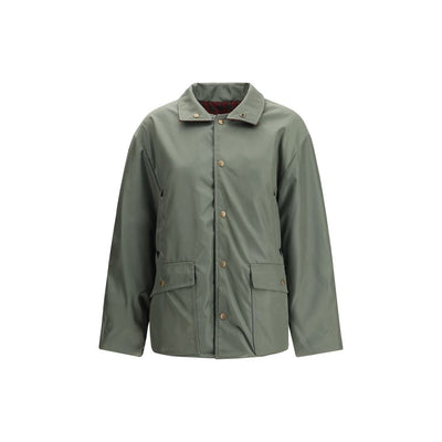 Margiela Green Wool Shell Jacket