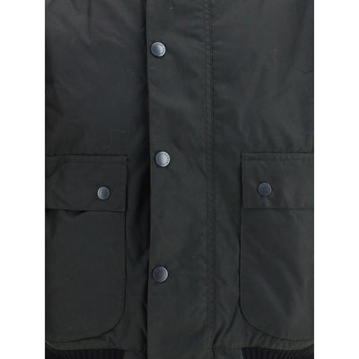 Barbour International Black Cotton Shell Jacket