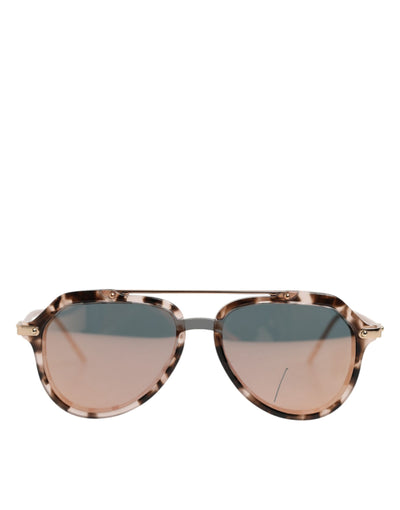 Dolce & Gabbana DG4330 Tortoise Shell Aviator Frame Eyewear Sunglasses