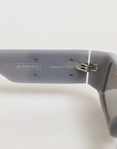 Dolce & Gabbana Light Gray Re-Edition Shades Eyewear Sunglasses