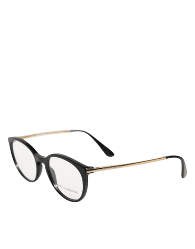 Dolce & Gabbana Black Acetate Cat Eye Frame Eyeglass Reading Glass