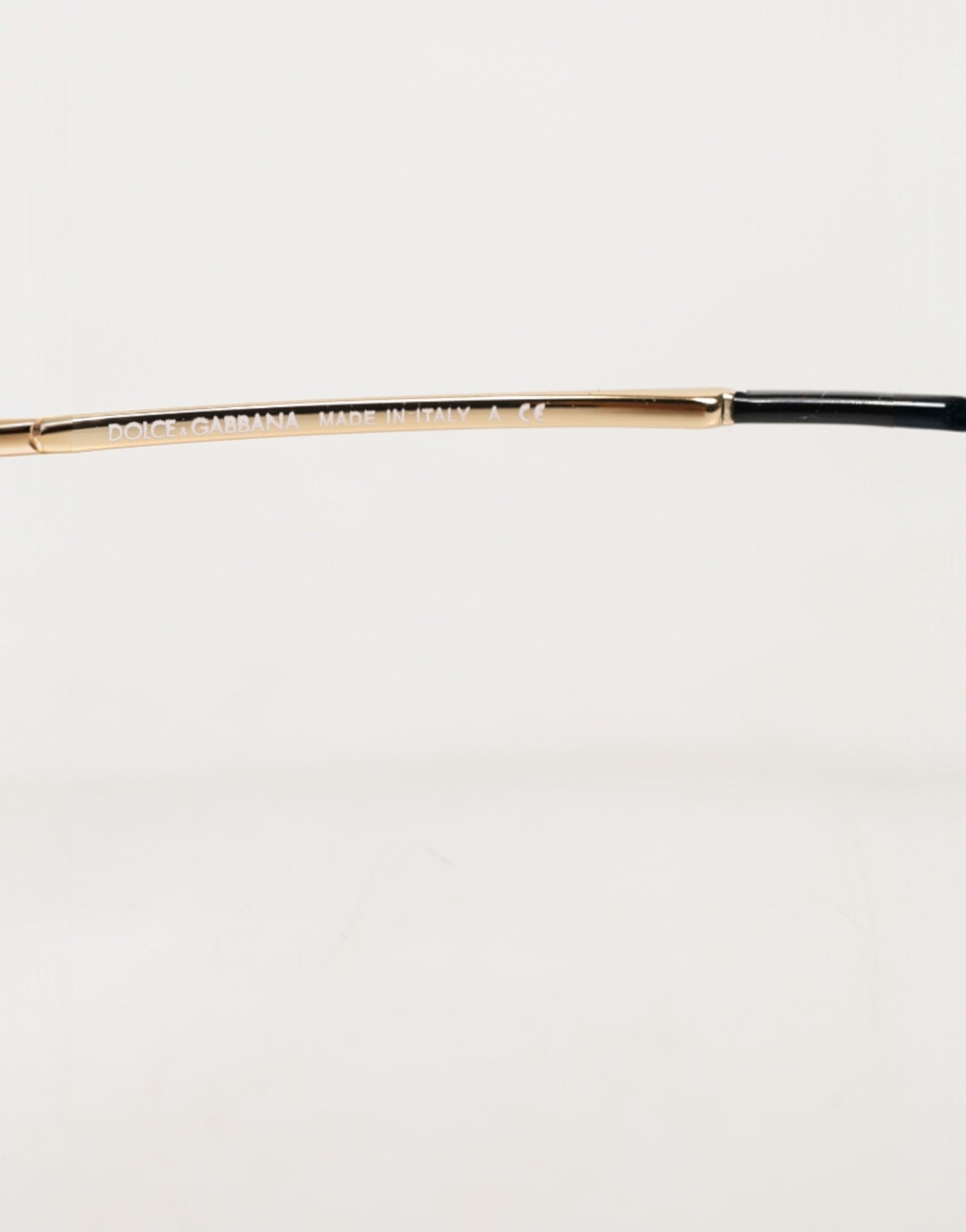 Dolce & Gabbana Black Acetate Cat Eye Frame Eyeglass Reading Glass