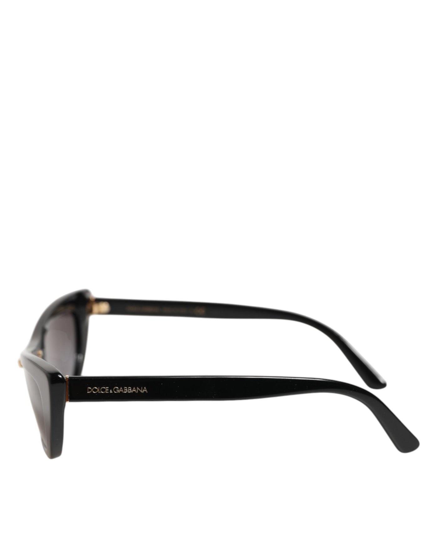Dolce & Gabbana Black Re-Edition DNA Cat-Eye Frame Sunglasses