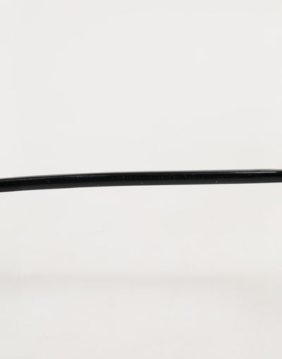 Dolce & Gabbana Black Metal Frame Square Lenses Shades Eyewear Sunglasses