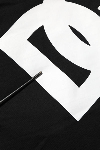 Dolce & Gabbana Black DG Logo Cotton Jogger Sweatpants Pants