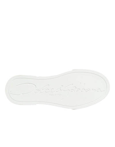 Dolce & Gabbana Multicolor Patchwork Low Top Sneakers Shoes