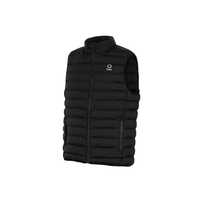 Suns Black Polyester Sleveless Jacket