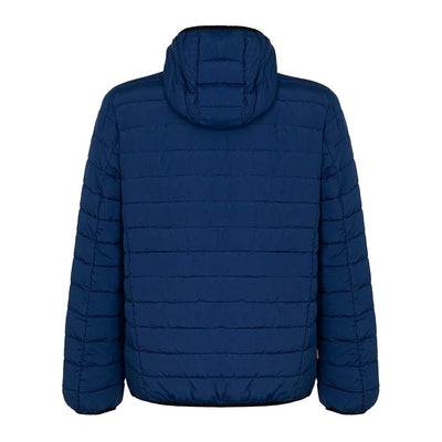 Suns Blue Polyester Jackets & Coat