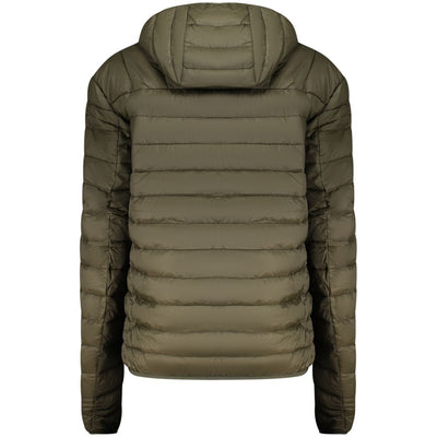 Cavalli Class Green Polyester Jackets & Coat