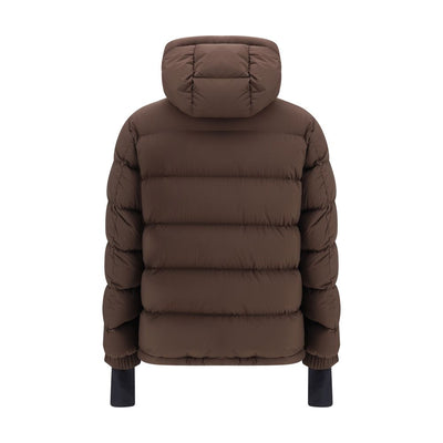 Moncler Grenoble Brown Polyamide Shell Jacket