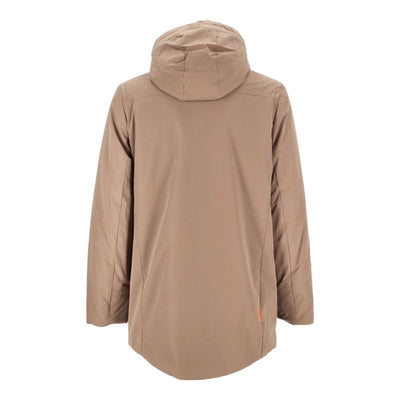 Suns Beige Polyester Jackets & Coat