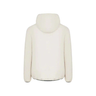 Suns White Polyester Jackets & Coat