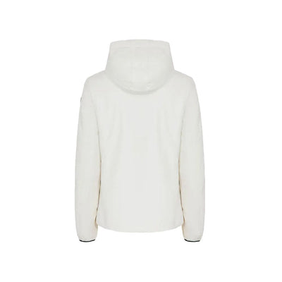 Suns White Polyester Jackets & Coat