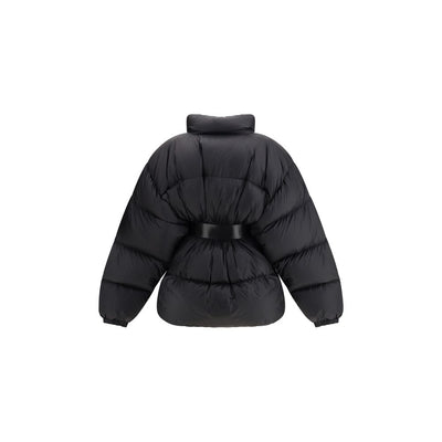 Balenciaga Black Polyamide Jackets And Coat