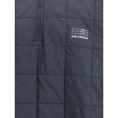 MM6 Black Polyamide Shell Jacket