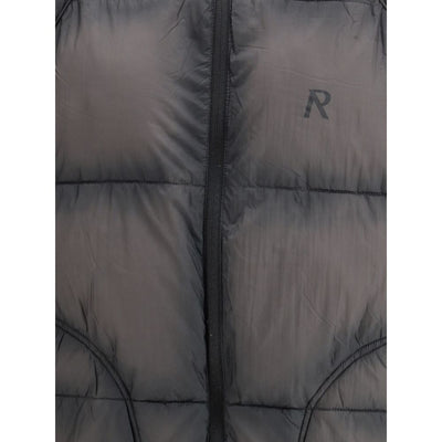 Represent Black Nylon Full-Length Jacket