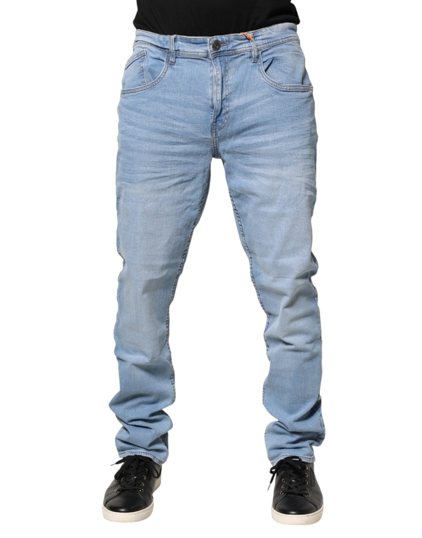 Blend Light Blue Twister Mid Waist Skinny Fit Men Denim Jeans
