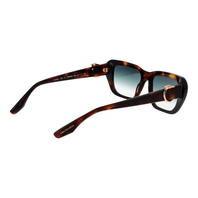Trussardi Brown Acetate Sunglasses
