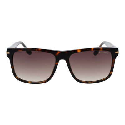 Trussardi Brown Acetate Sunglasses
