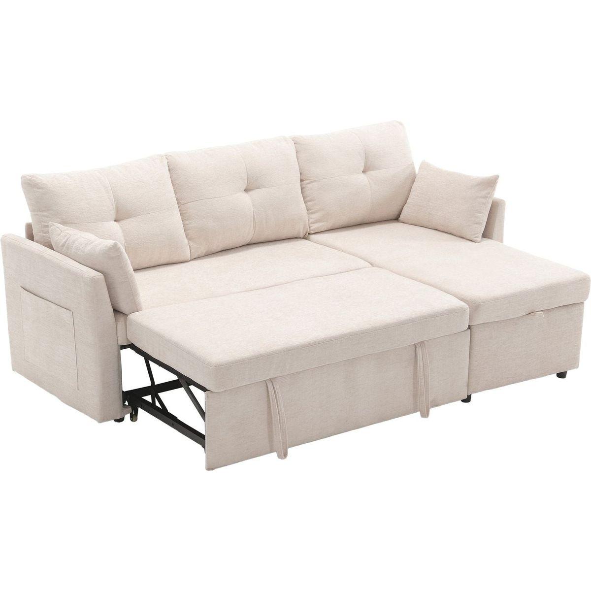 Modular Sectional Sofa L Shaped Modular Couch with Reversible Chaise Modular Sofa Sectional Couch with Storage Seats