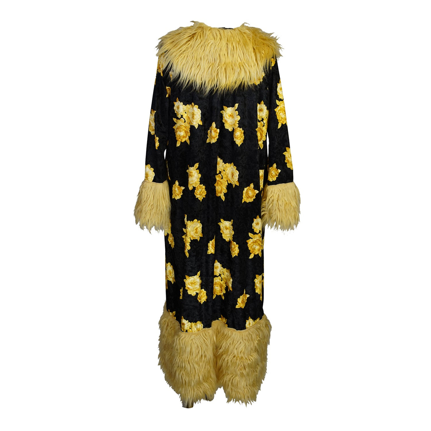 Penny Deluxe Antique Rose Tawny Faux Fur Jacket