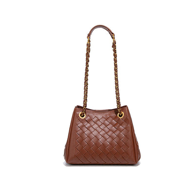 Women Hand Woven Bag Parachute Chain Bag Woven Portable Vegetable Basket Shoulder Bag
