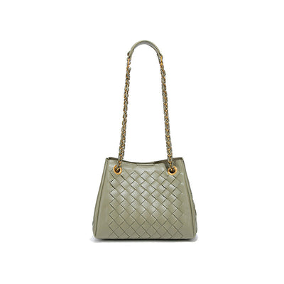 Women Hand Woven Bag Parachute Chain Bag Woven Portable Vegetable Basket Shoulder Bag