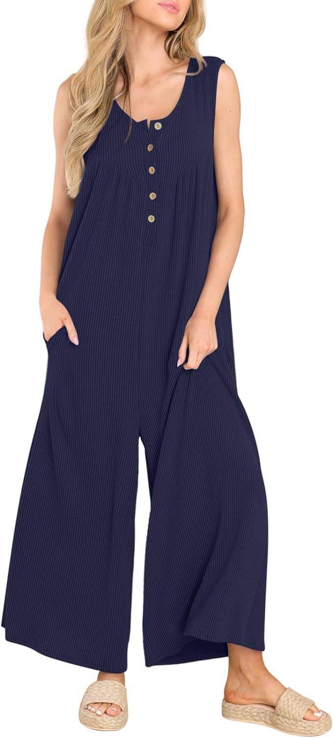 Autumn Winter Women Fresh Casual Women Pocket Jumpsuit