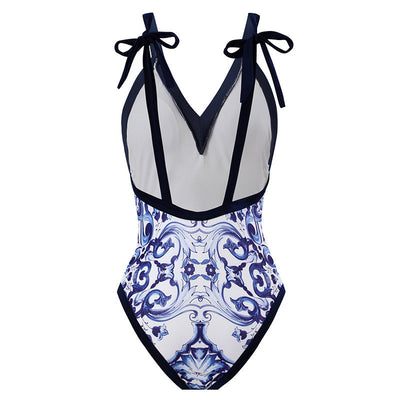 Two Piece One Piece With Skirt Swimsuit Anti Exposure Swimsuit