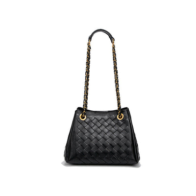 Women Hand Woven Bag Parachute Chain Bag Woven Portable Vegetable Basket Shoulder Bag