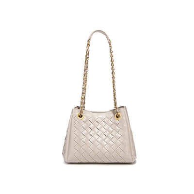 Women Hand Woven Bag Parachute Chain Bag Woven Portable Vegetable Basket Shoulder Bag