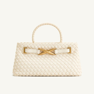 Woven Bag High Grade Handmade Women Woven Bag Casual Large Capacity Bag High Quality Handbag
