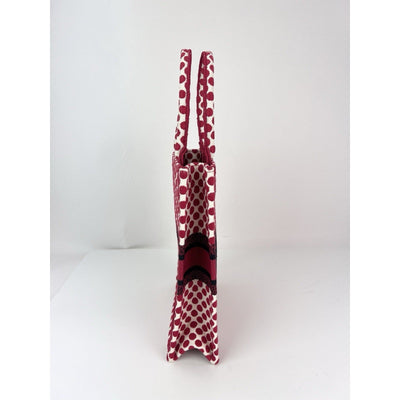 Christian Dior Canvas Dior Amour Dots Vertical Book Tote