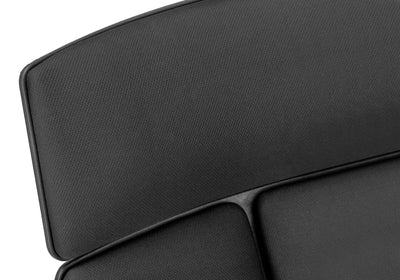 Office Chair, Adjustable Height, Swivel, Ergonomic, Armrests, Computer Desk, Work, Black Fabric, Black Metal, Contemporary, Modern