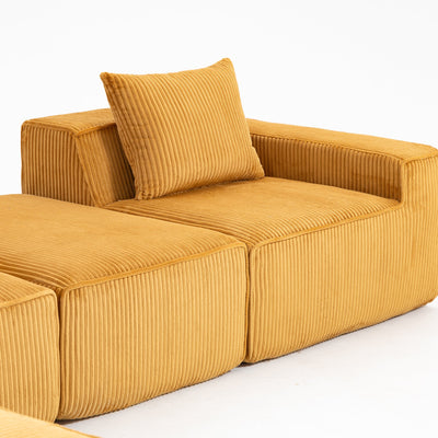 Multi person modular compression sofa that can be freely combined -33005-5