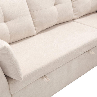 Modular Sectional Sofa L Shaped Modular Couch with Reversible Chaise Modular Sofa Sectional Couch with Storage Seats