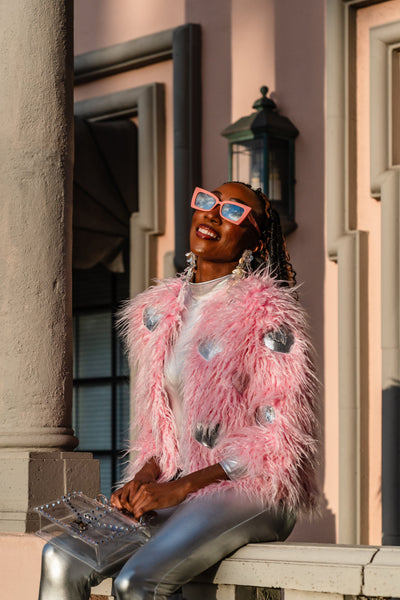 Valentine Queen  Faux Fur Jacket
